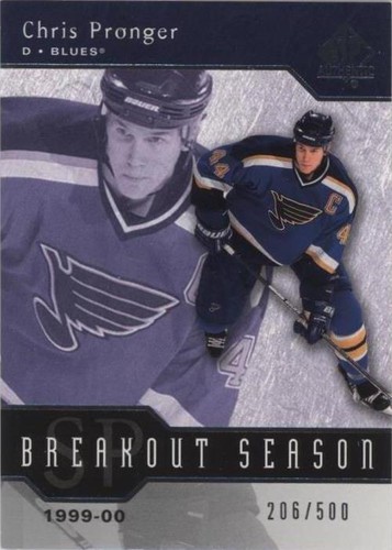 2003-04 SP Authentic - Chris Pronger #B9