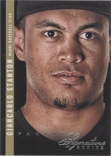2012 Panini Signature Series - Giancarlo Stanton #45