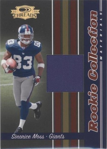 2006 Donruss Threads Sinorice Moss #RCM-22