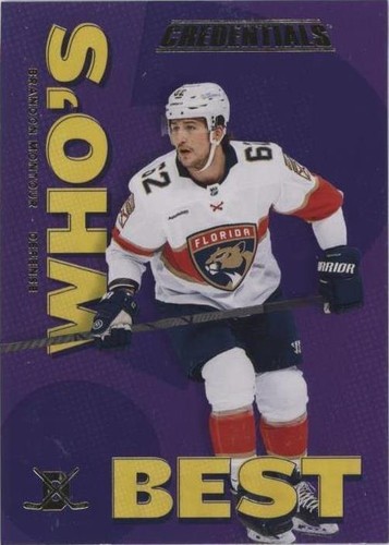 2023-24 Upper Deck Credentials - Brandon Montour #WB-BM