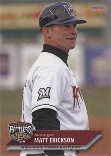 2011 Choice Wisconsin Timber Rattlers - Matt Erickson #27