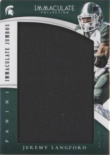 2015 Panini Immaculate Collection Collegiate Jeremy Langford #15