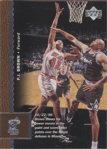 1996-97 Upper Deck - P.J. Brown #242