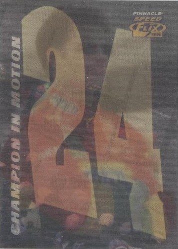 1996 Pinnacle Speed Flix - Jeff Gordon #61