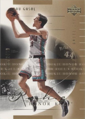 2001-02 Upper Deck Honor Roll - Pau Gasol #118