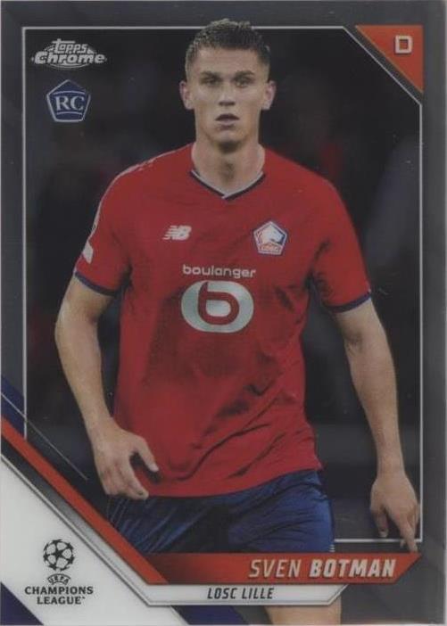 2021-22 Topps Chrome UCL Sven Botman #9