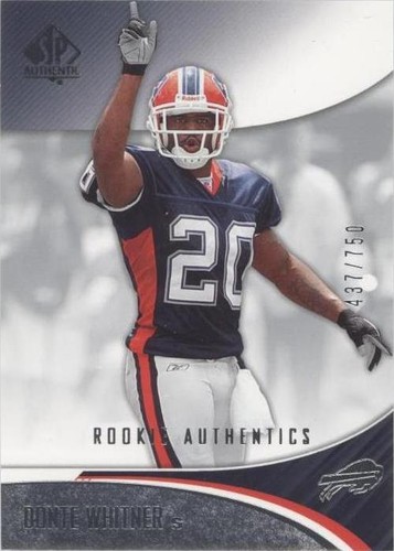 2006 SP Authentic Donte Whitner #101