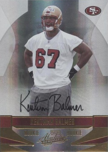2008 Playoff Absolute Memorabilia Kentwan Balmer #207