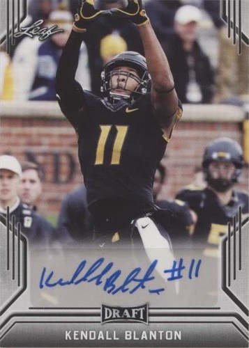 2019 Leaf Draft Kendall Blanton #BA-KB1