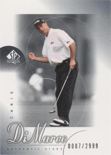 2001 SP Authentic - Chris DiMarco #84