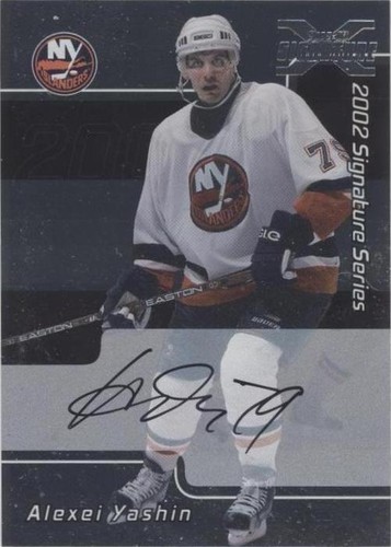 2002-03 In the Game Be A Player Signature Series - Alexei Yashin #139