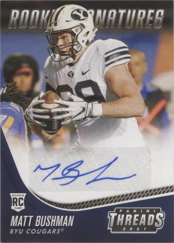 2021 Panini Chronicles Draft Picks Matt Bushman #TS-MBM