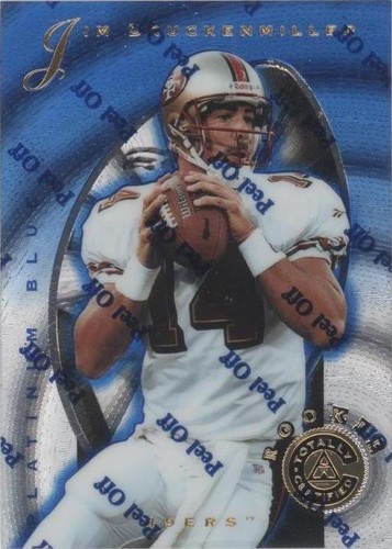 1997 Pinnacle Totally Certified Jim Druckenmiller #122