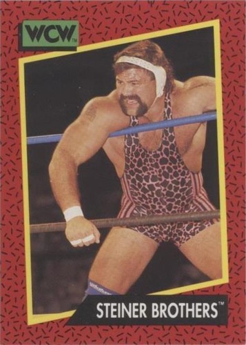 1991 Impel WCW - Rick Steiner Scott Steiner Steiner Brothers #107