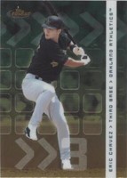 2002 Topps Finest - Eric Chavez #53