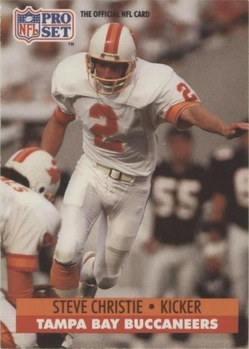 1991 Pro Set Steve Christie #668