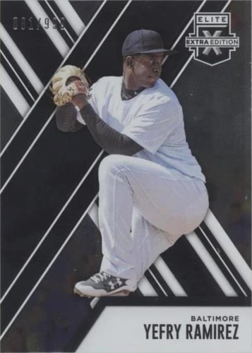 2017 Panini Elite Extra Edition - Yefry Ramirez #128