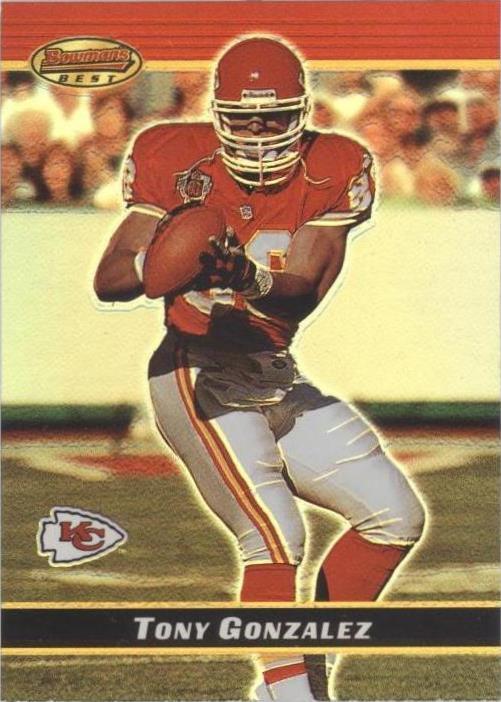 2000 Bowman's Best Tony Gonzalez #50
