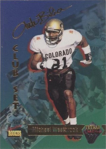 1995 Signature Rookies Tetrad Michael Westbrook #68