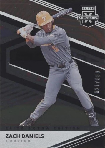 2020 Panini Elite Extra Edition - Zach Daniels #138