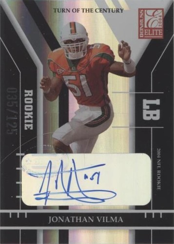 2004 Donruss Elite Jonathan Vilma #150