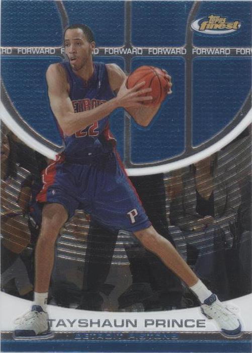 2005-06 Topps Finest - Tayshaun Prince #36