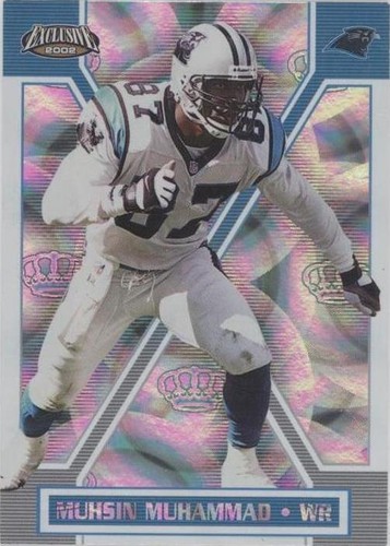 2002 Pacific Exclusive Muhsin Muhammad #24