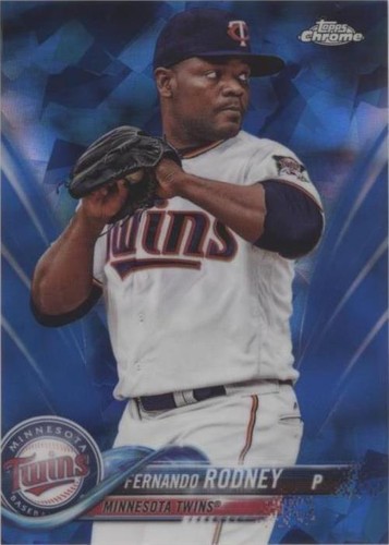 2018 Topps Chrome Sapphire Edition - Fernando Rodney #419