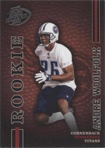 2003 Playoff Hogg Heaven Andre Woolfolk #191