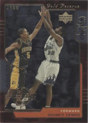 1999-00 Upper Deck Gold Reserve - Quincy Lewis #258