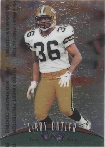 1998 Topps Finest LeRoy Butler #255