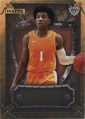 2022 Wild Card MATTE National Convention - Kennedy Chandler #WWN-14