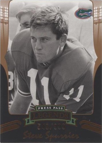 2006 Press Pass Legends Steve Spurrier #B59