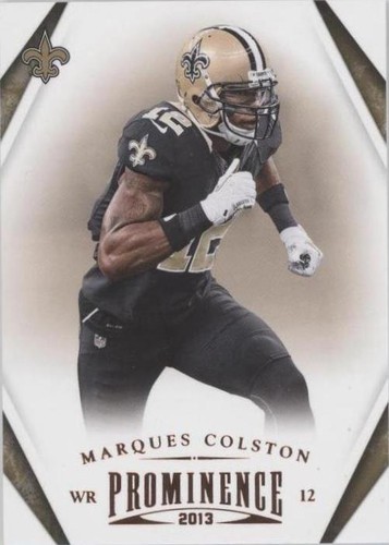 2013 Panini Prominence Marques Colston #62