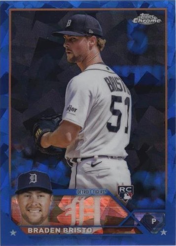 2023 Topps Chrome Update Series Sapphire Edition - Braden Bristo #USCS282