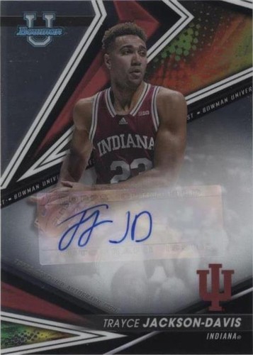 2022-23 Bowman University Best - Trayce Jackson-Davis #BOA-TJ