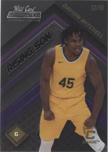 2021-22 Wild Card Alumination - Davion Mitchell #RS-3