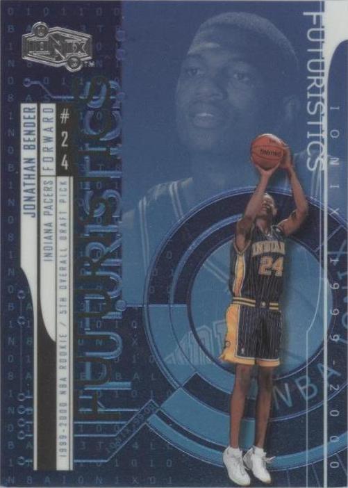 1999-00 Upper Deck Ionix - Jonathan Bender #65