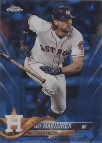 2018 Topps Chrome Sapphire Edition - Jake Marisnick #128