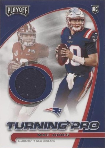 2021 Panini Playoff Mac Jones #TP-MJO