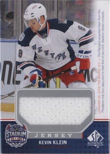 2014-15 SP Game Used - Kevin Klein #SS-KK