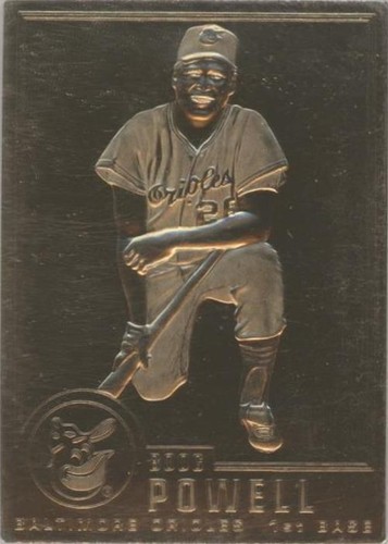 1995-10 Danbury Mint 22K Gold - Boog Powell #17