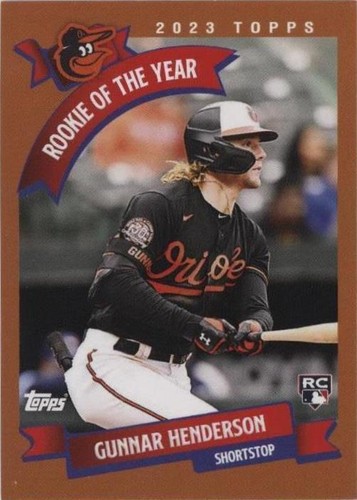 2023 Topps Throwback Thursday #TBT - Gunnar Henderson #139