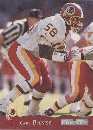 1993 Pro Set Carl Banks #448