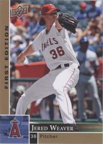 2009 Upper Deck First Edition - Jered Weaver #139