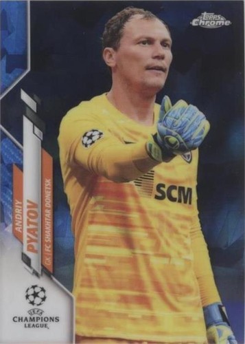 2019-20 Topps Chrome UCL Sapphire Edition Andriy Pyatov #88