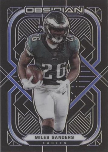 2021 Panini Obsidian Miles Sanders #78