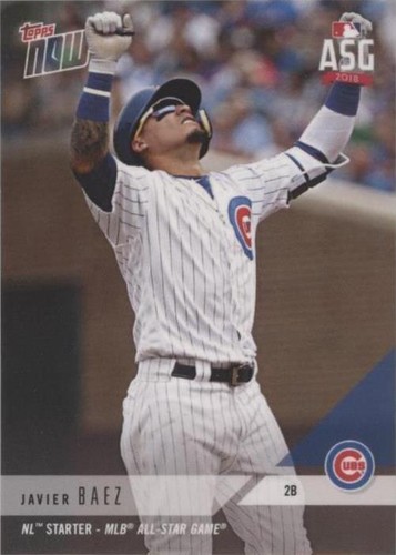 2018 Topps Now - Javier Báez #AS-4