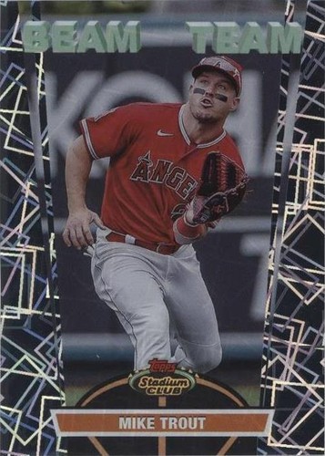 2024 Topps Stadium Club - Mike Trout #BT-13
