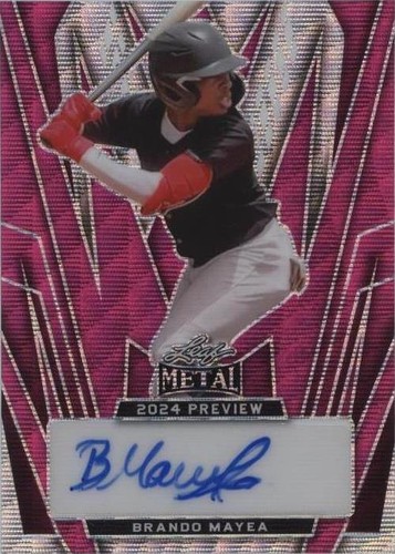 2023 Leaf Trinity - Brando Mayea #LMP-BM1